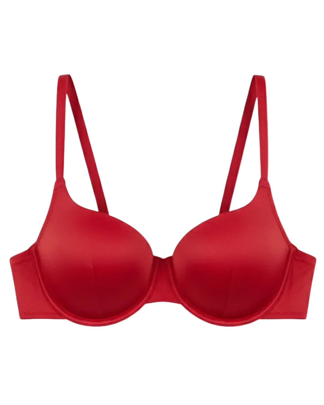 Non-Padded Bra Set - Camille - Red