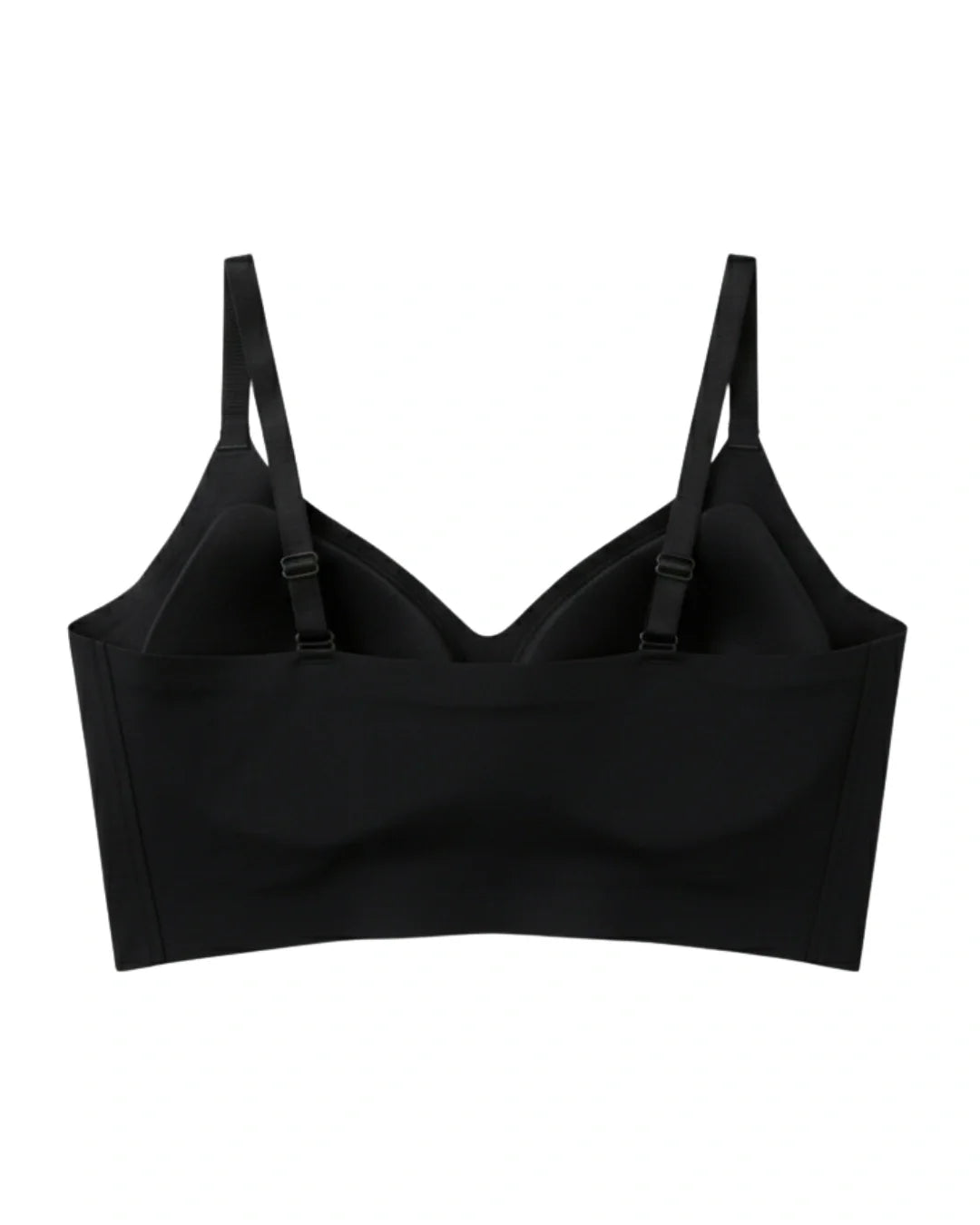 Seamless Padded Bra - Silvera - Black