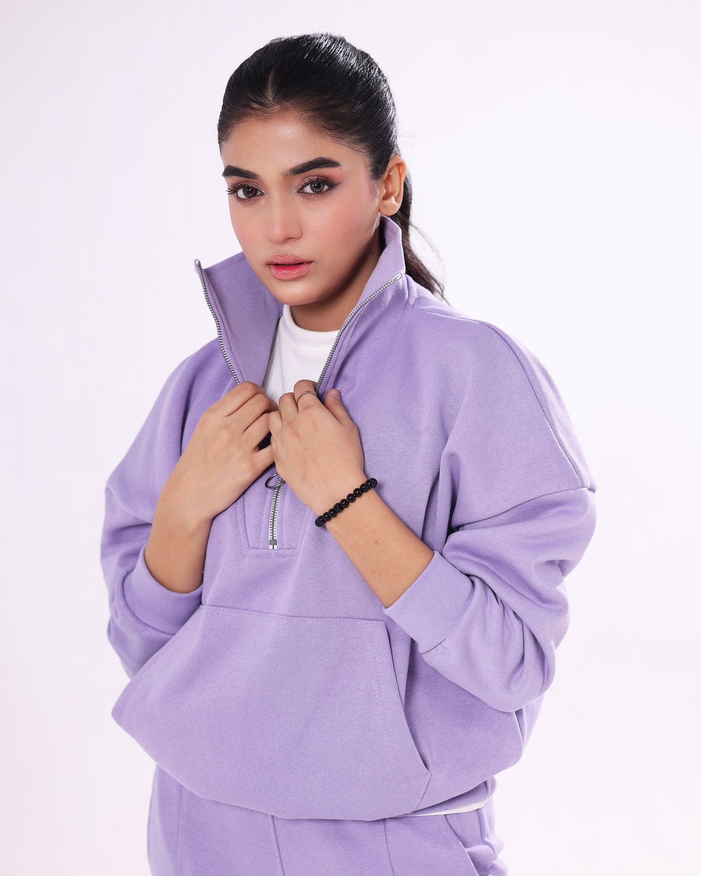 Fleece Tracksuit – Soft Flex - Purple
