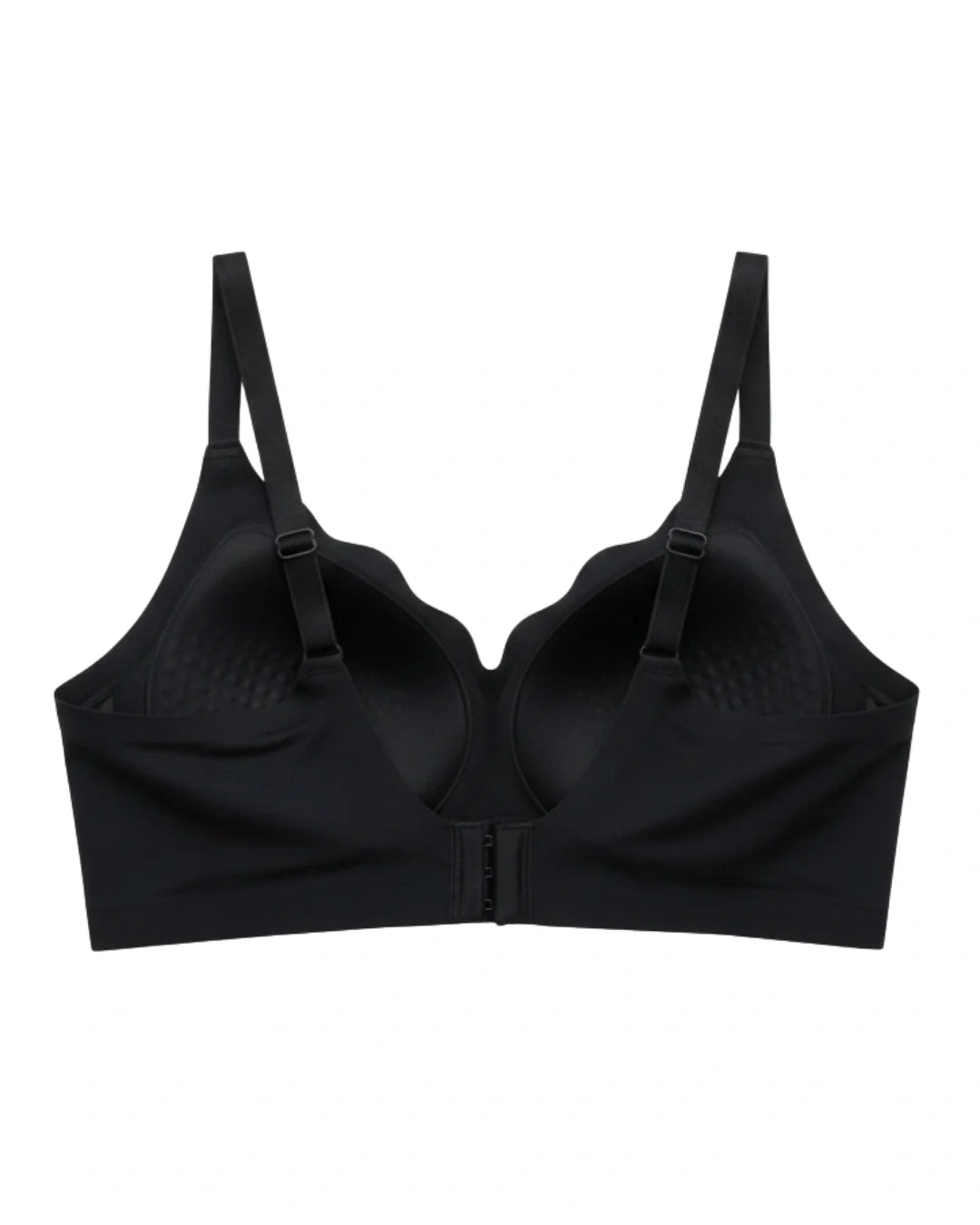 Seamless Padded Bra - Amorva - Black