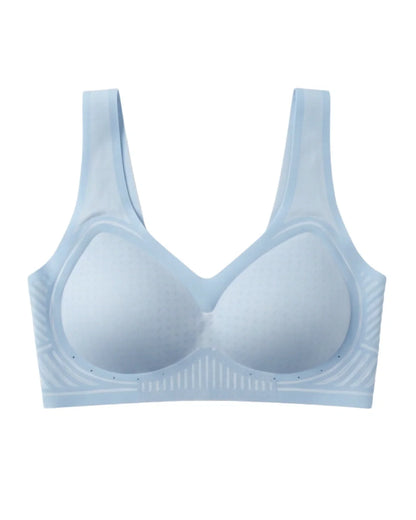 Seamless Padded Bra - Sova - Blue