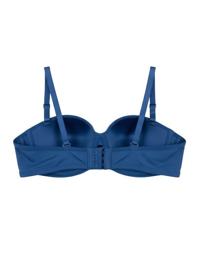 Padded Bra - Soft Wrap - Blue