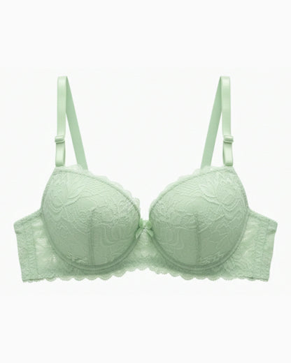 Padded Bra Set -  Embro - Green