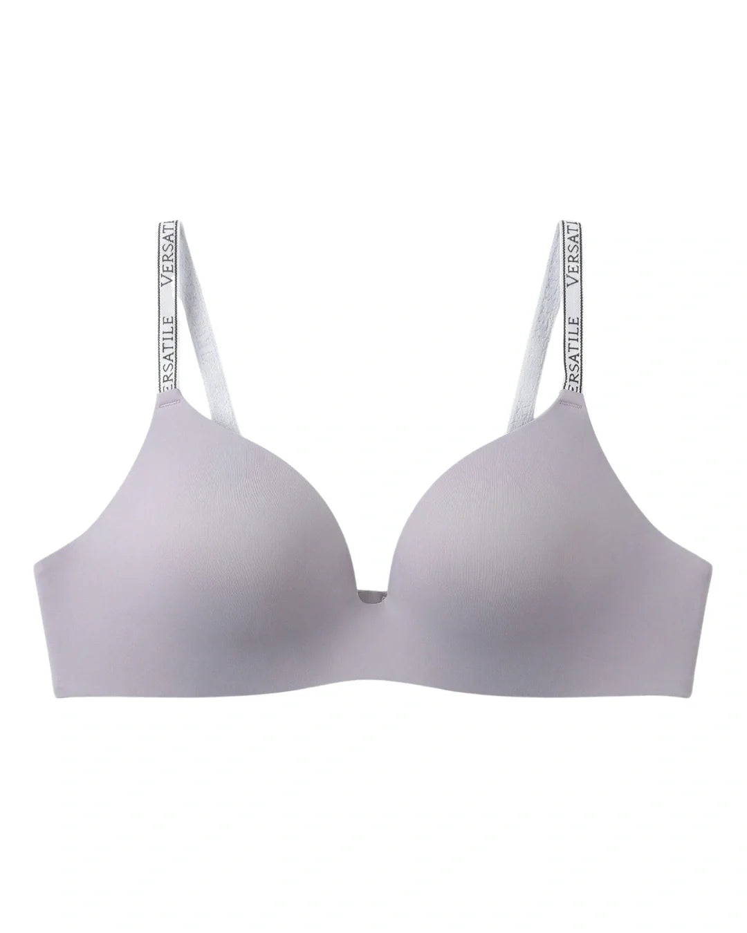 Seamless Padded Bra - Veluna - Grey