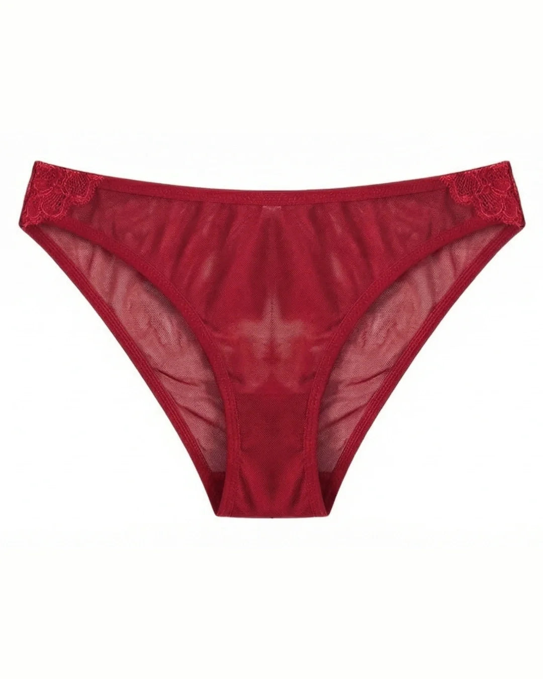 Padded Bra Set - Nerina - Red