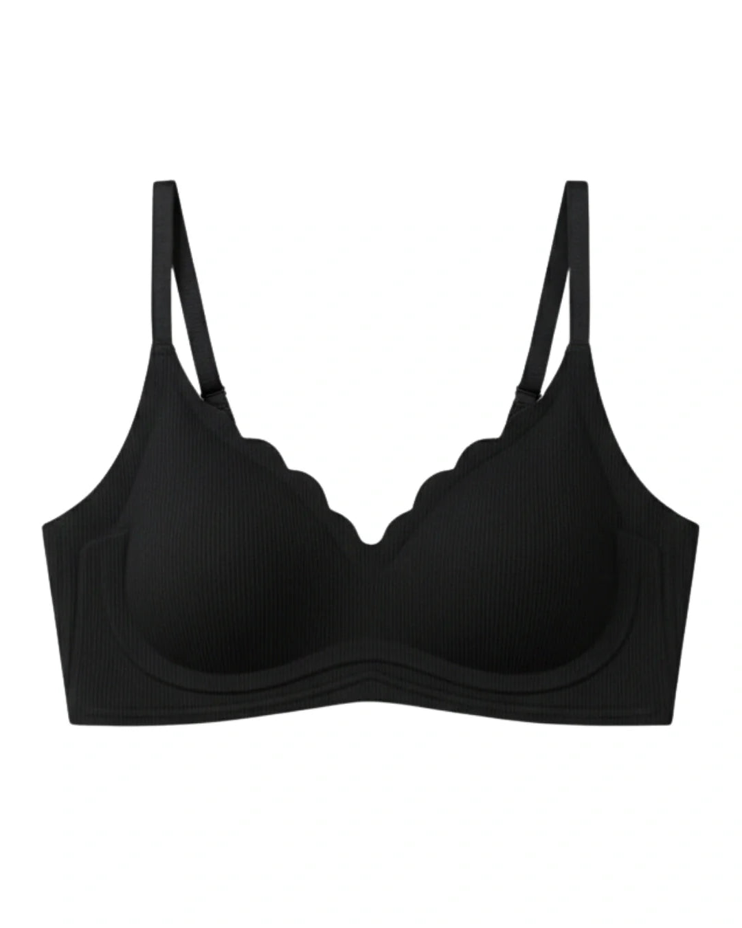 Seamless Padded Bra - Swana - Black