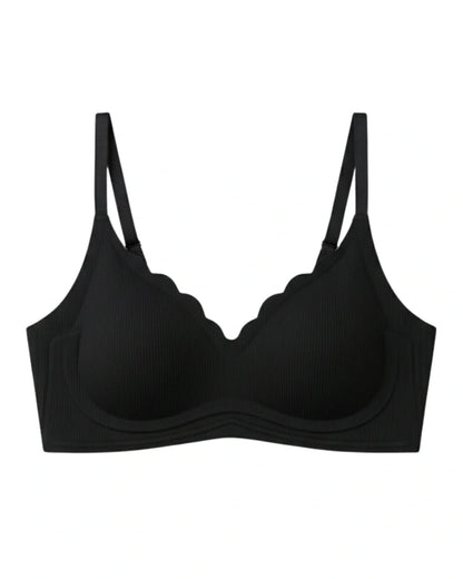 Seamless Padded Bra - Swana - Black