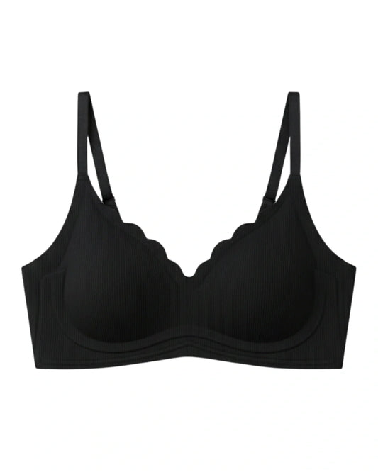 Seamless Padded Bra - Swana - Black