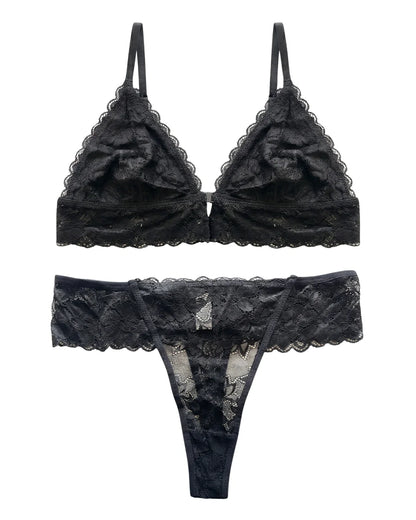 Non Padded Bra Set - Floreya