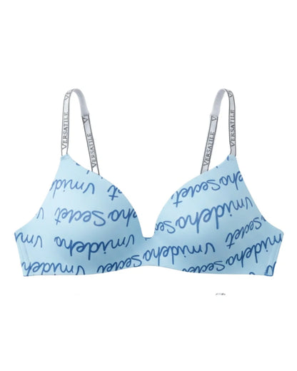 Seamless Padded Bra - Velrix - Sky Blue