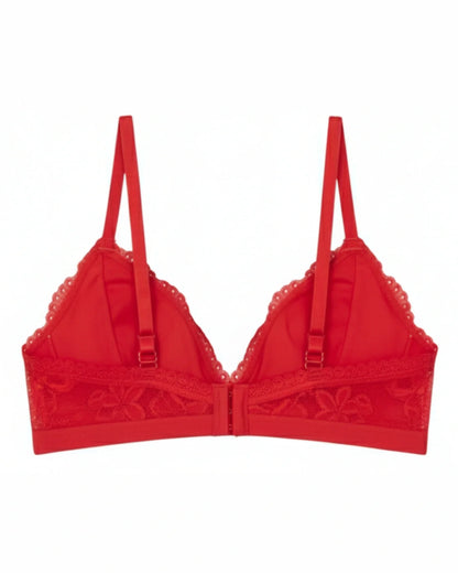 Padded Bra - Noelia - Red