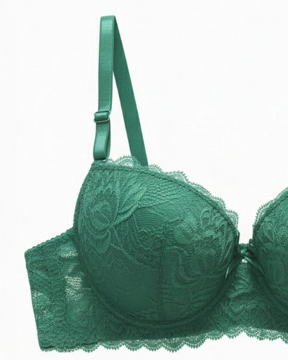 Padded Bra Set -  Embro - Sea Green