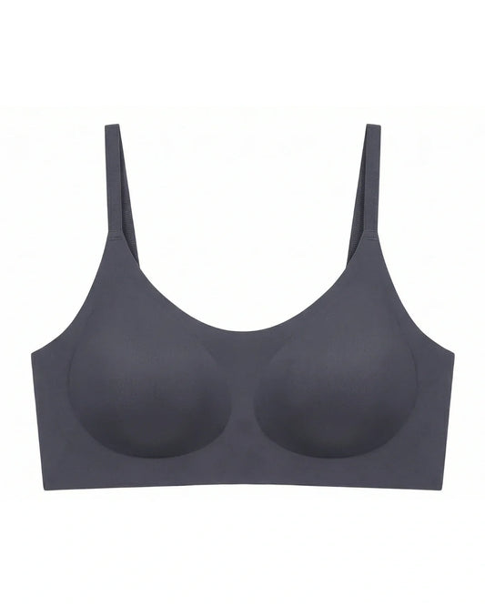 Seamless Padded Bra - Sora - Black