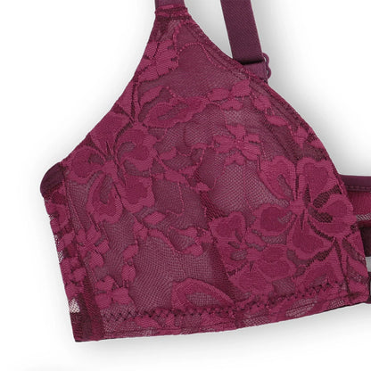 Max Front Open Padded Bra and Panty Set