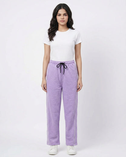 Fleece Lounge Trouser -Comfy Core - Purple