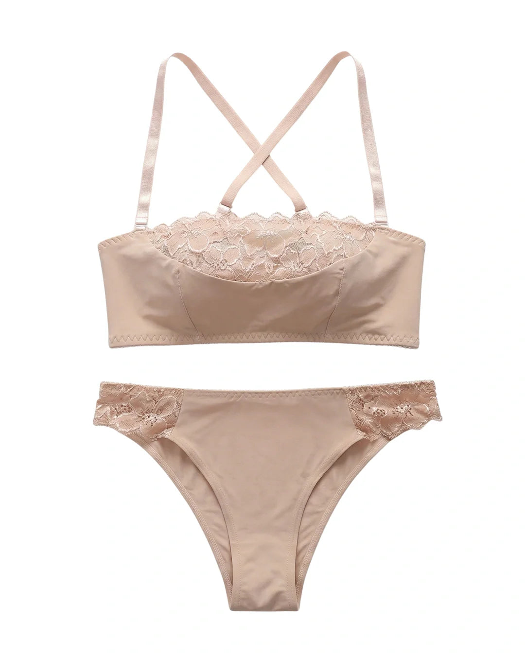 Non Padded Bra Set - Silque