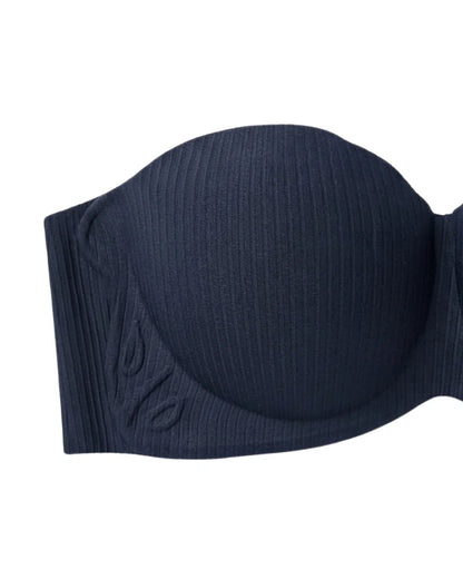 Seamless Padded Bra - Vellia - Black