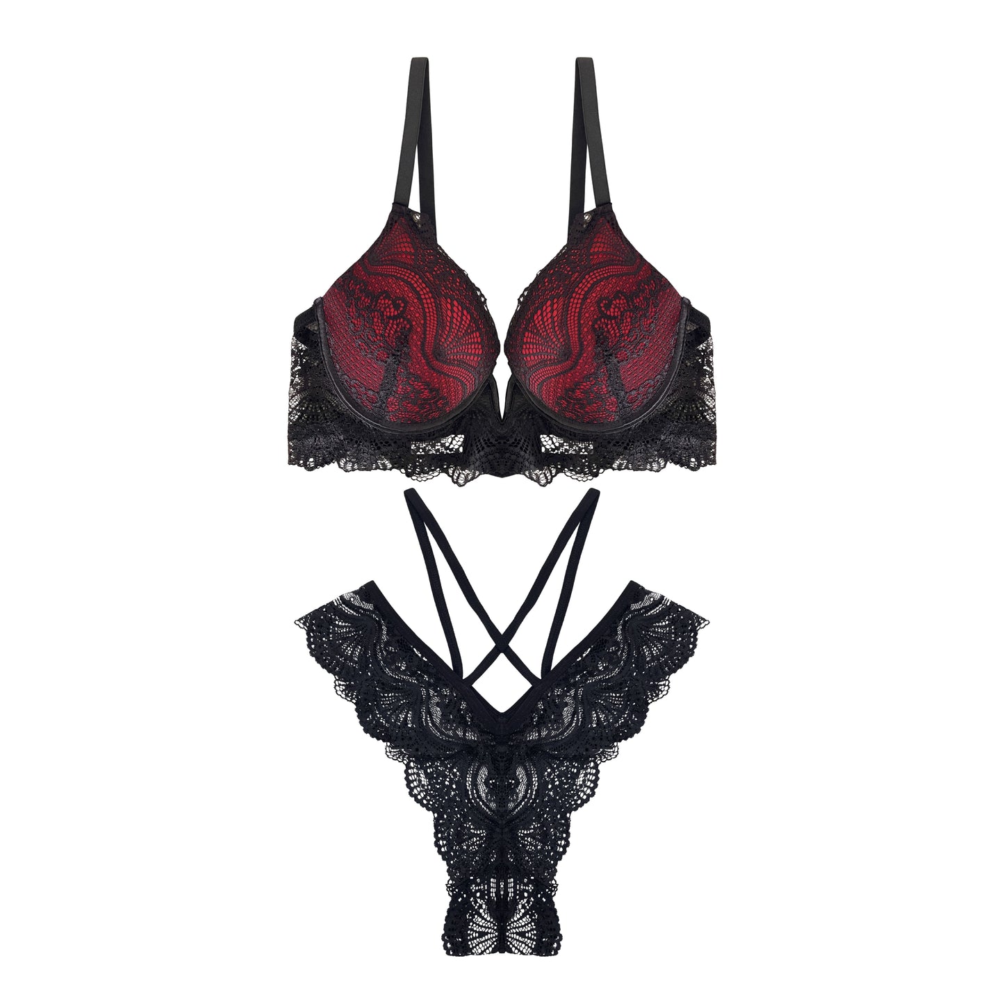 Bra Set - Bold Bloom