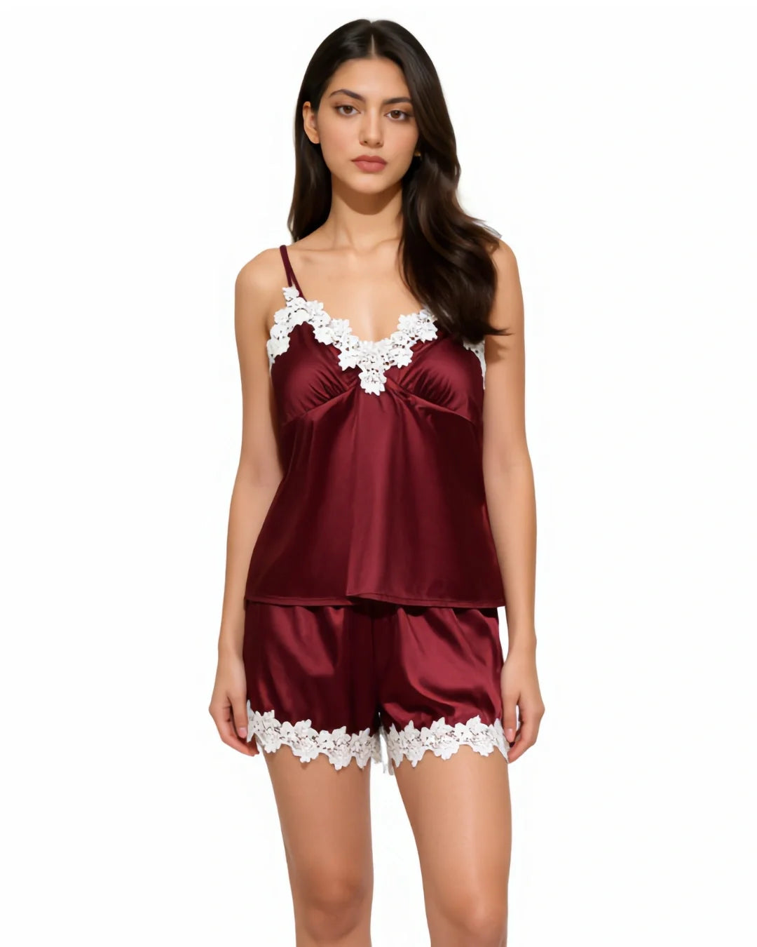 Cami Set - Nuvia - Red