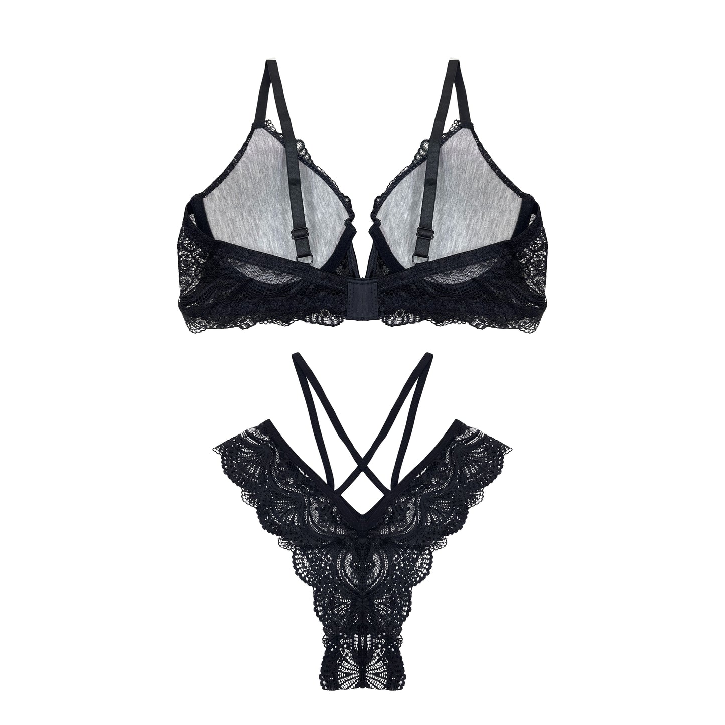 Bra Set - Bold Bloom