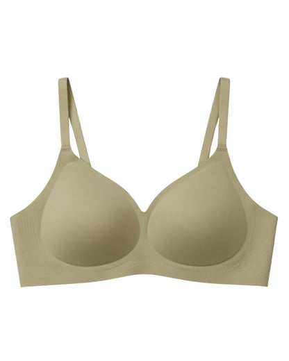 Seamless Padded Bra - Silven - Olive