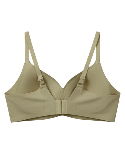 Seamless Padded Bra - Silven - Olive