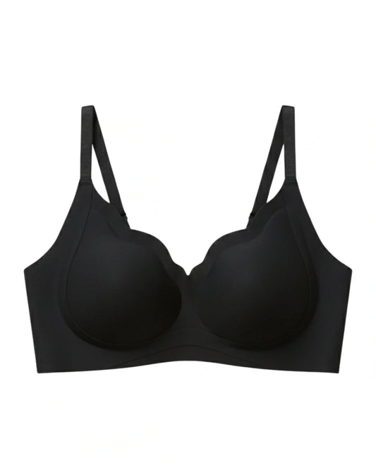 Seamless Padded Bra - Lunex - Black