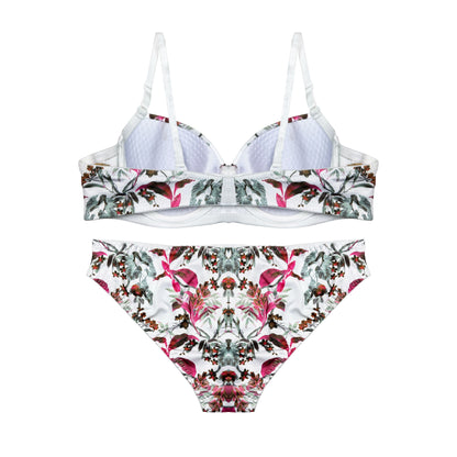 Whisper Floral Padded Bra and Panty Set