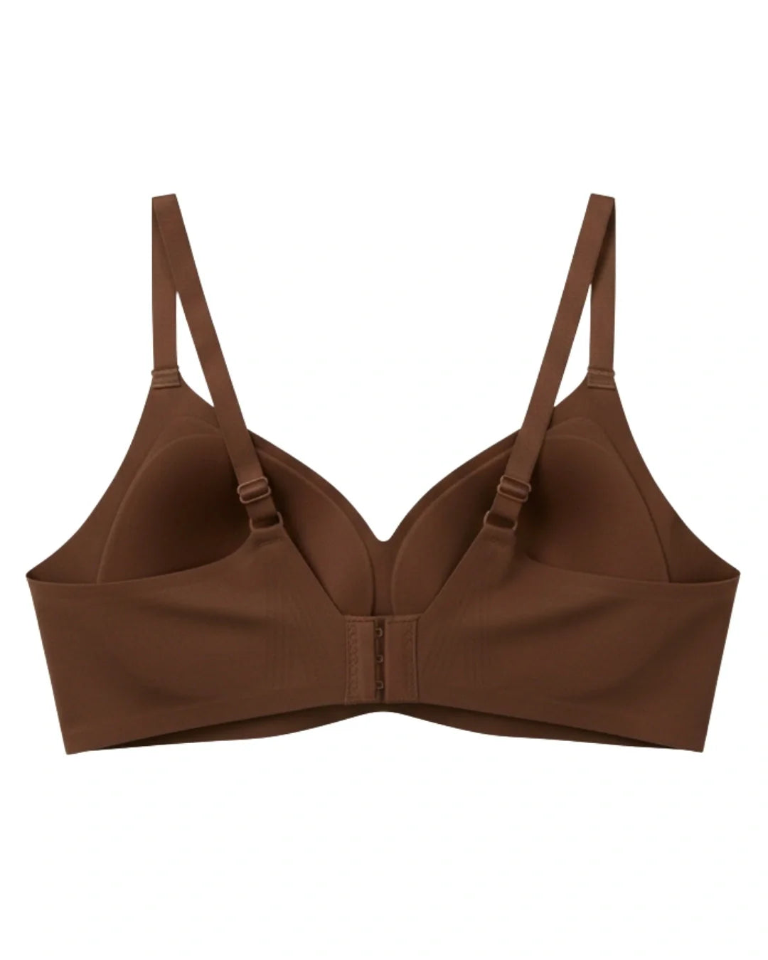 Seamless Padded Bra - Silven - Brown