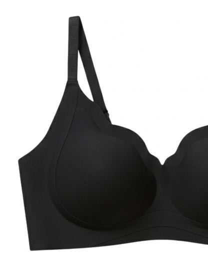 Seamless Padded Bra - Lunex - Black