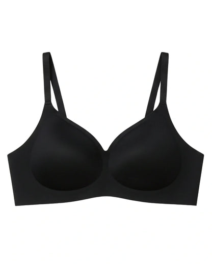 Seamless Padded Bra - Silven - Black