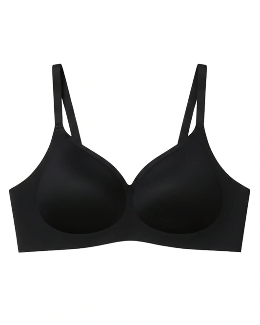 Seamless Padded Bra - Silven - Black