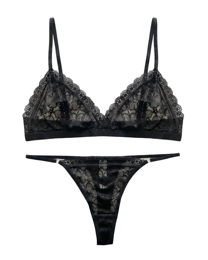 Non Padded Bra Set - Elarose