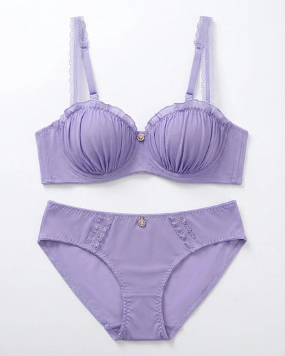 Padded Bra Set -  Lilac Muse
