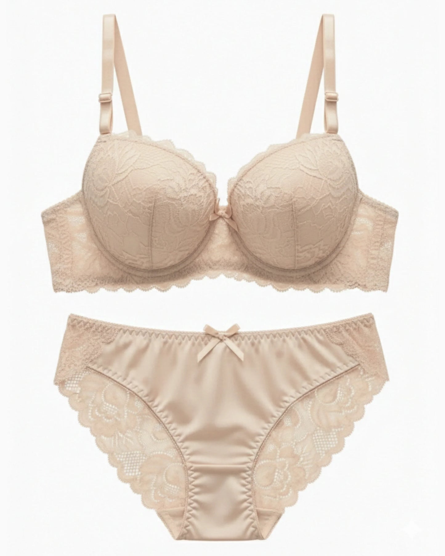 Padded Bra Set -  Embro - Skin