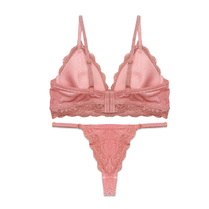 Bra Set - Blush Nectar