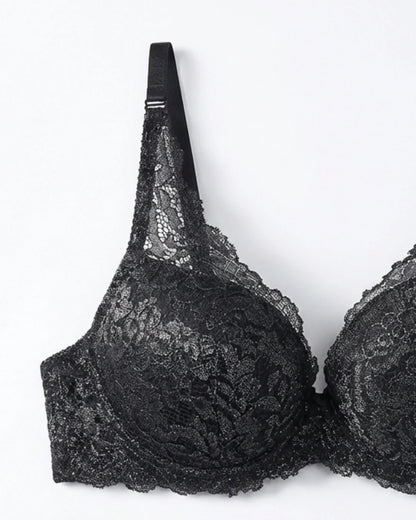 Padded Bra Set - Raven