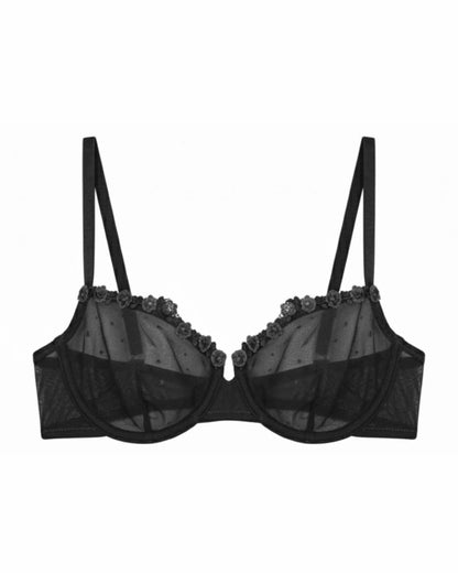 Non-Padded Bra - Mila - Black