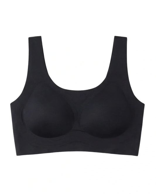 Seamless Padded Bra - Valenra - Black