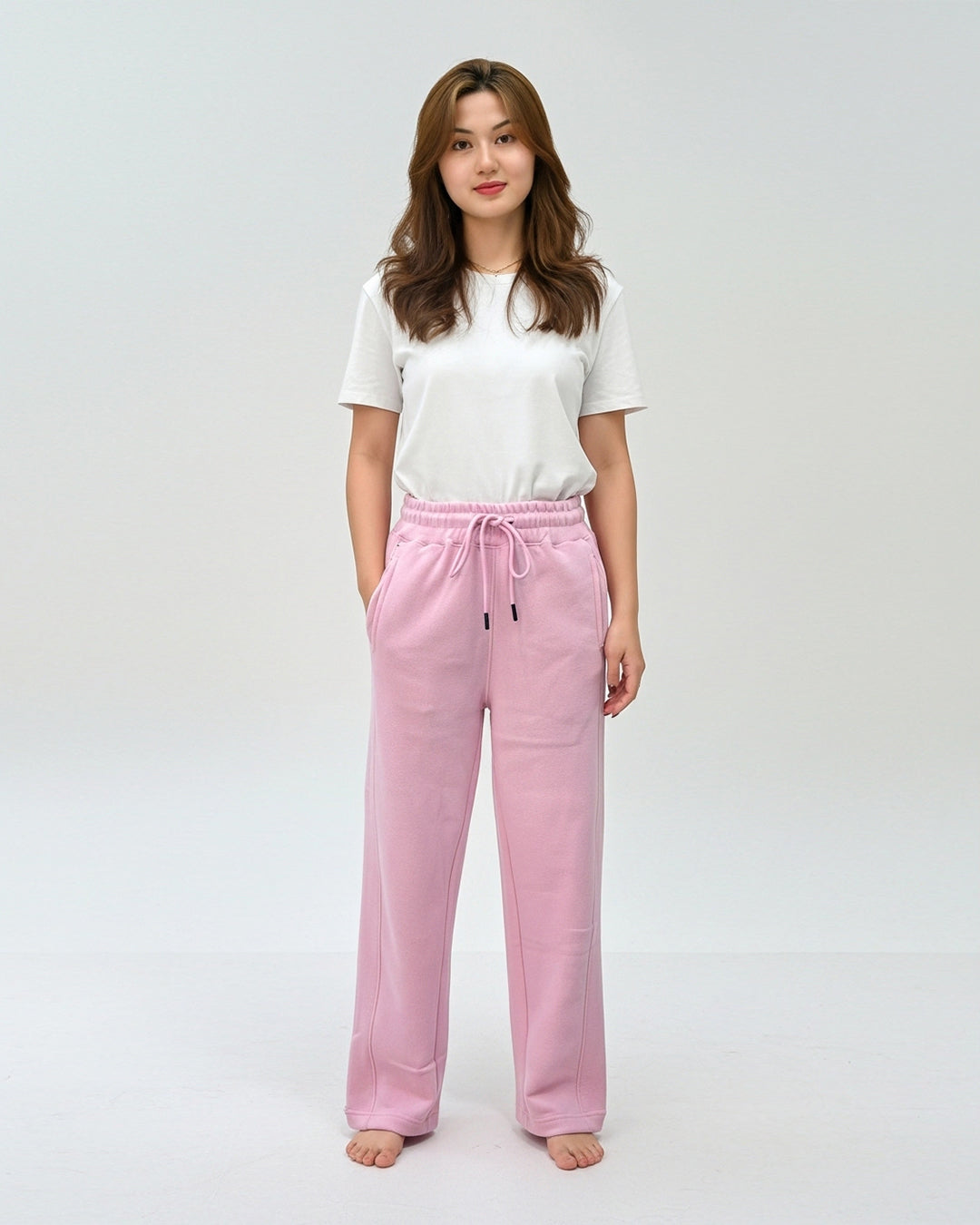 Fleece Trouser -Cozy Fit - Pink