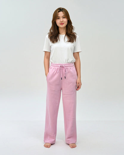 Fleece Trouser -Cozy Fit - Pink