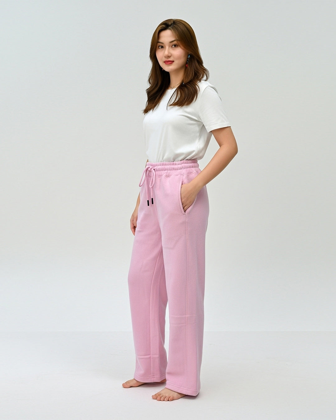 Fleece Trouser -Cozy Fit - Pink