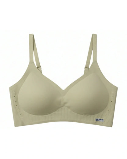 Seamless Padded Bra - Neavo - Olive