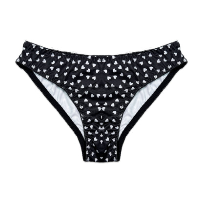 Padded Bra Set -  Noir Heart