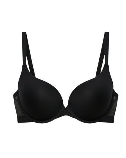 Padded T-Shirt Bra -Soft Glow - Black