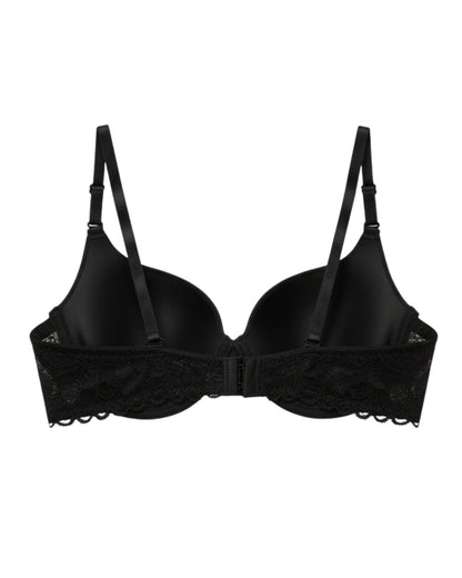 Padded T-Shirt Bra -Daily Comfort - Black