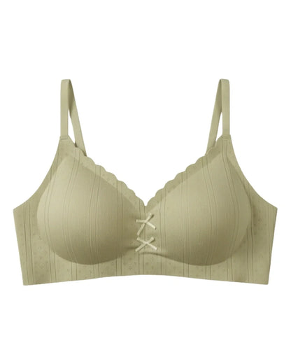 Seamless Padded Bra - Pluma - Olive