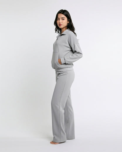 Fleece Tracksuit -Soft Flex - Grey
