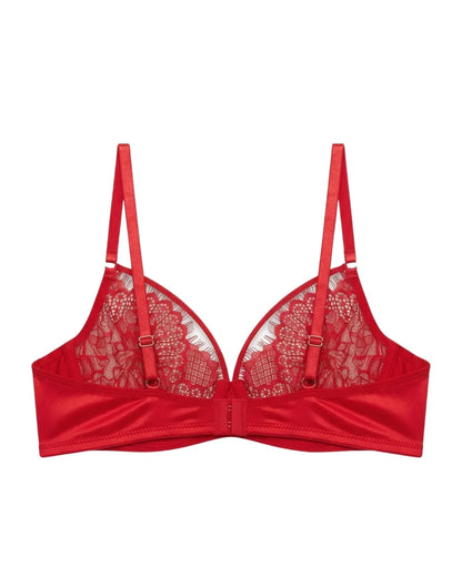Non-Padded Bra - Vyxen - Red