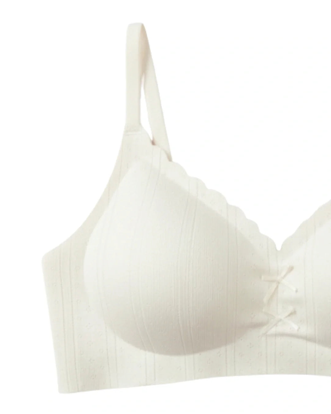 Seamless Padded Bra - Pluma - Off White